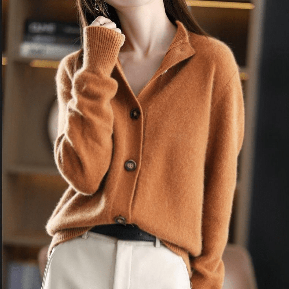 Annie™ | Knitted Cashmere Gilet