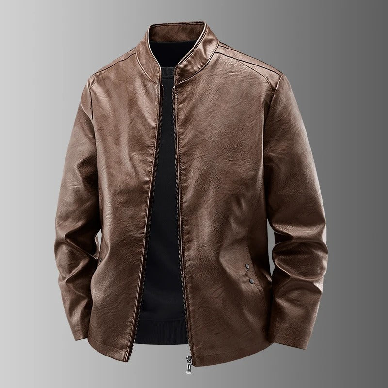 Noah™ | Leather Motorcycle Jacket