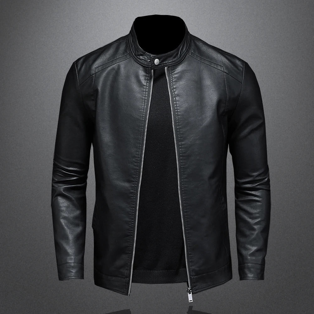 Jaxson™ | Classic Leather Jacket