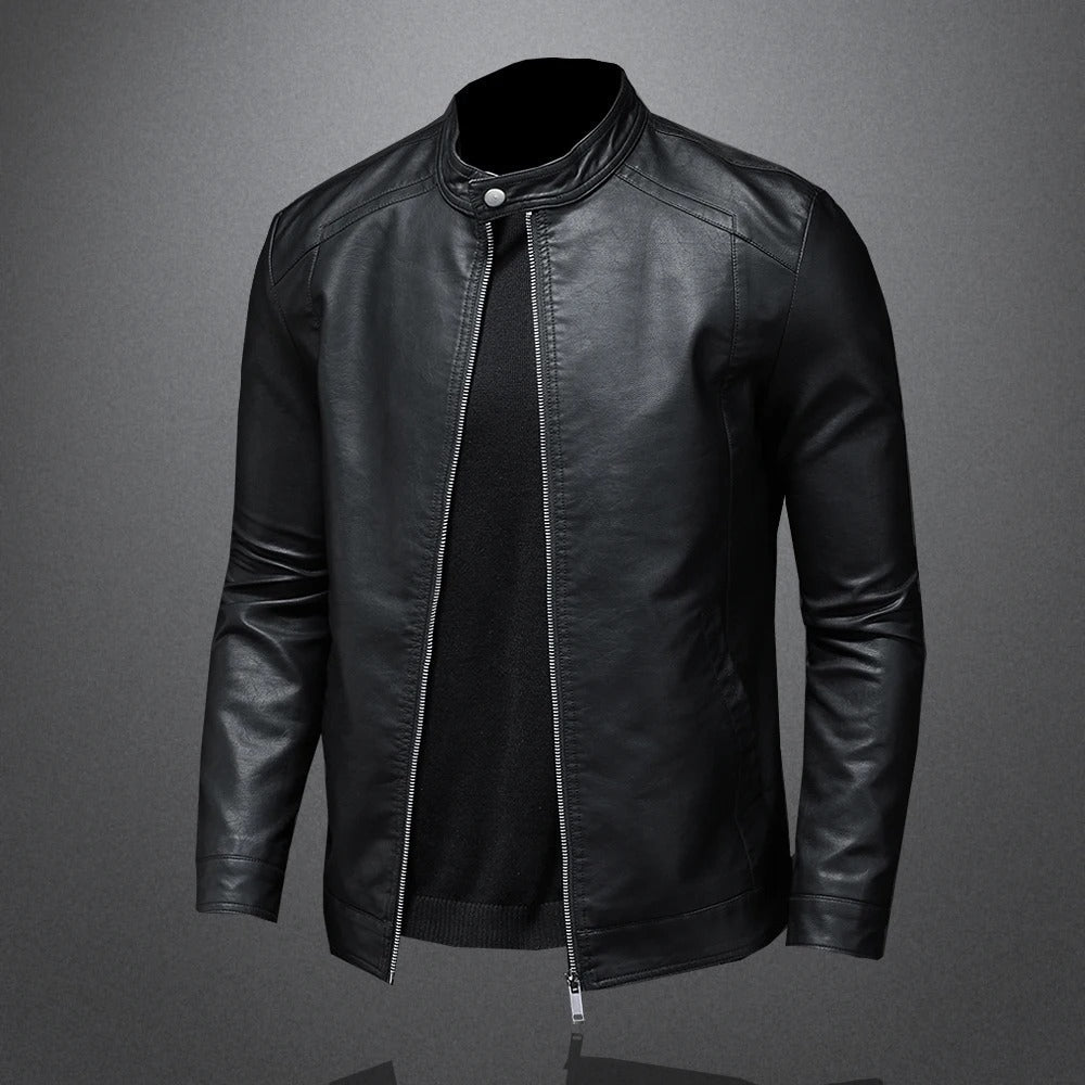 Jaxson™ | Classic Leather Jacket