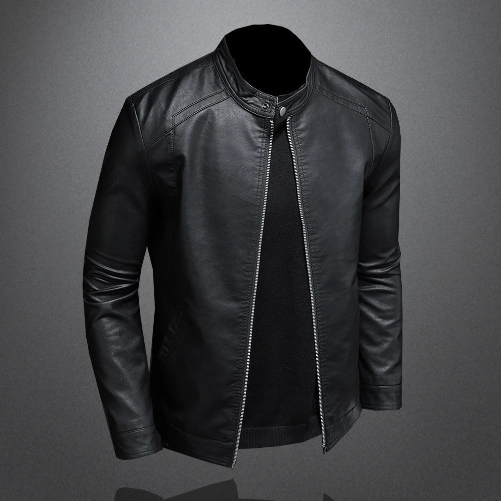 Jaxson™ | Classic Leather Jacket