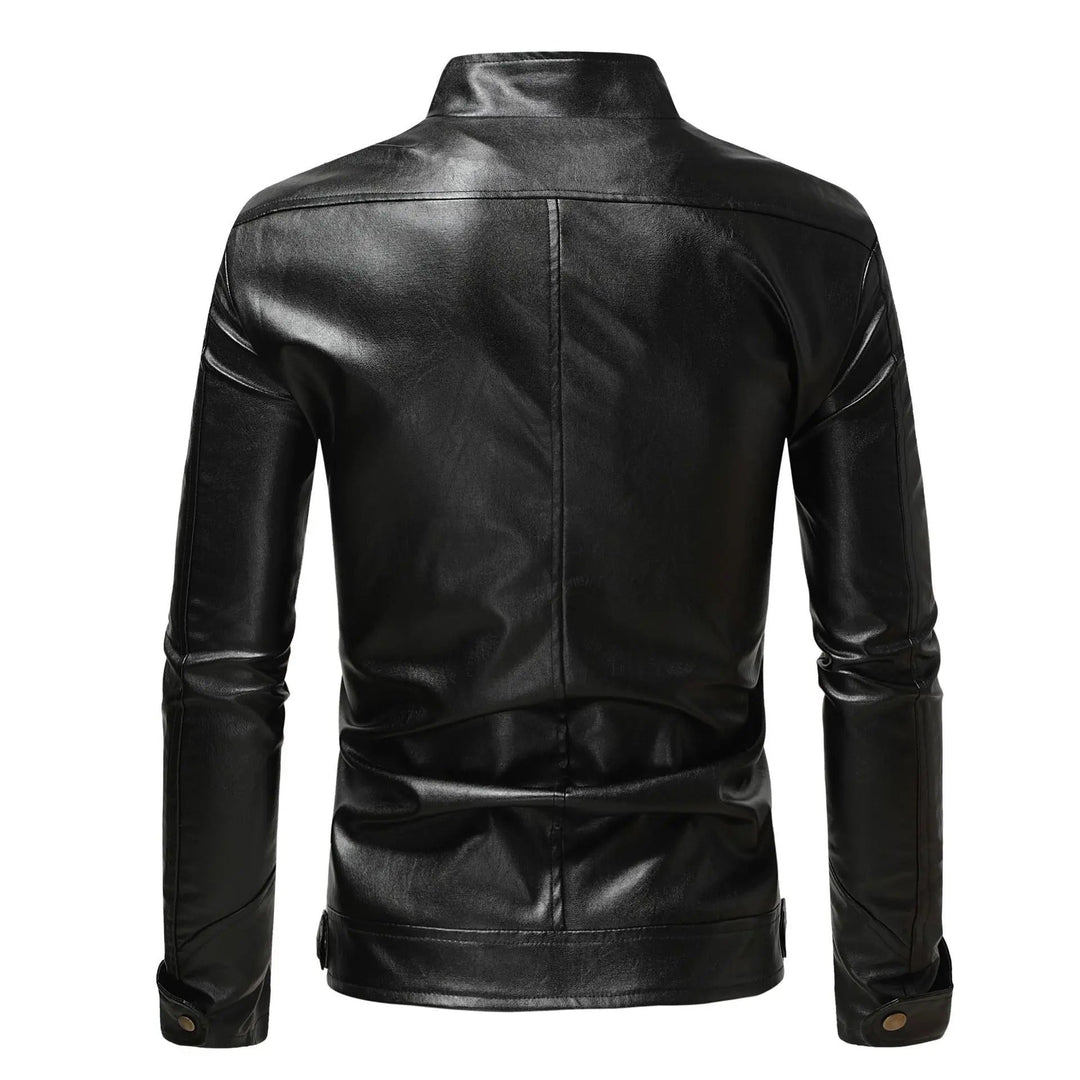 Charlie™ | Elegant Leather Men's Jacket