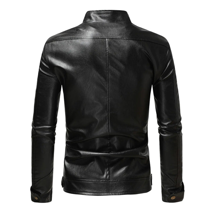 Charlie™ | Elegant Leather Men's Jacket