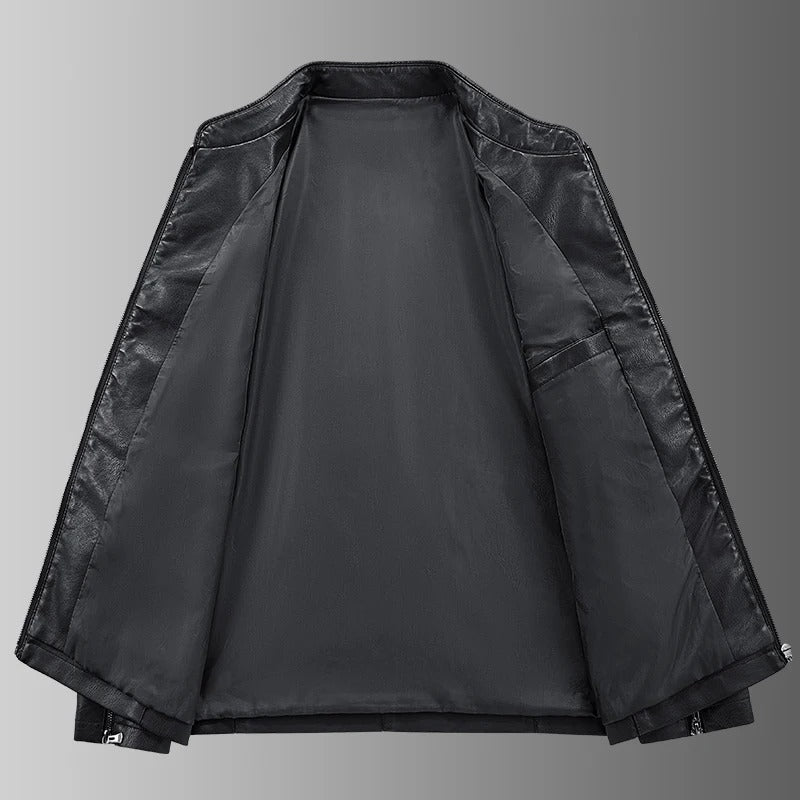 Noah™ | Leather Motorcycle Jacket