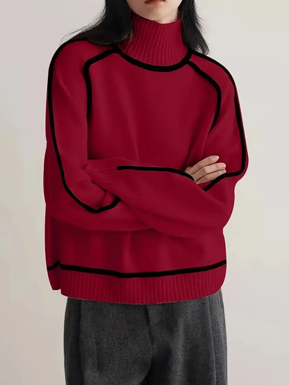 Lilia - Elegant Turtleneck sweater