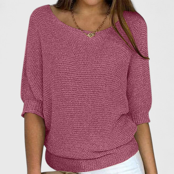 June | Rachel | Effortless Knit Pullover