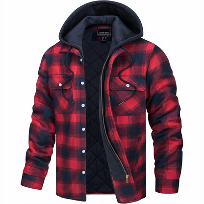 Callum | Premium Checked Zip-Up Jacket