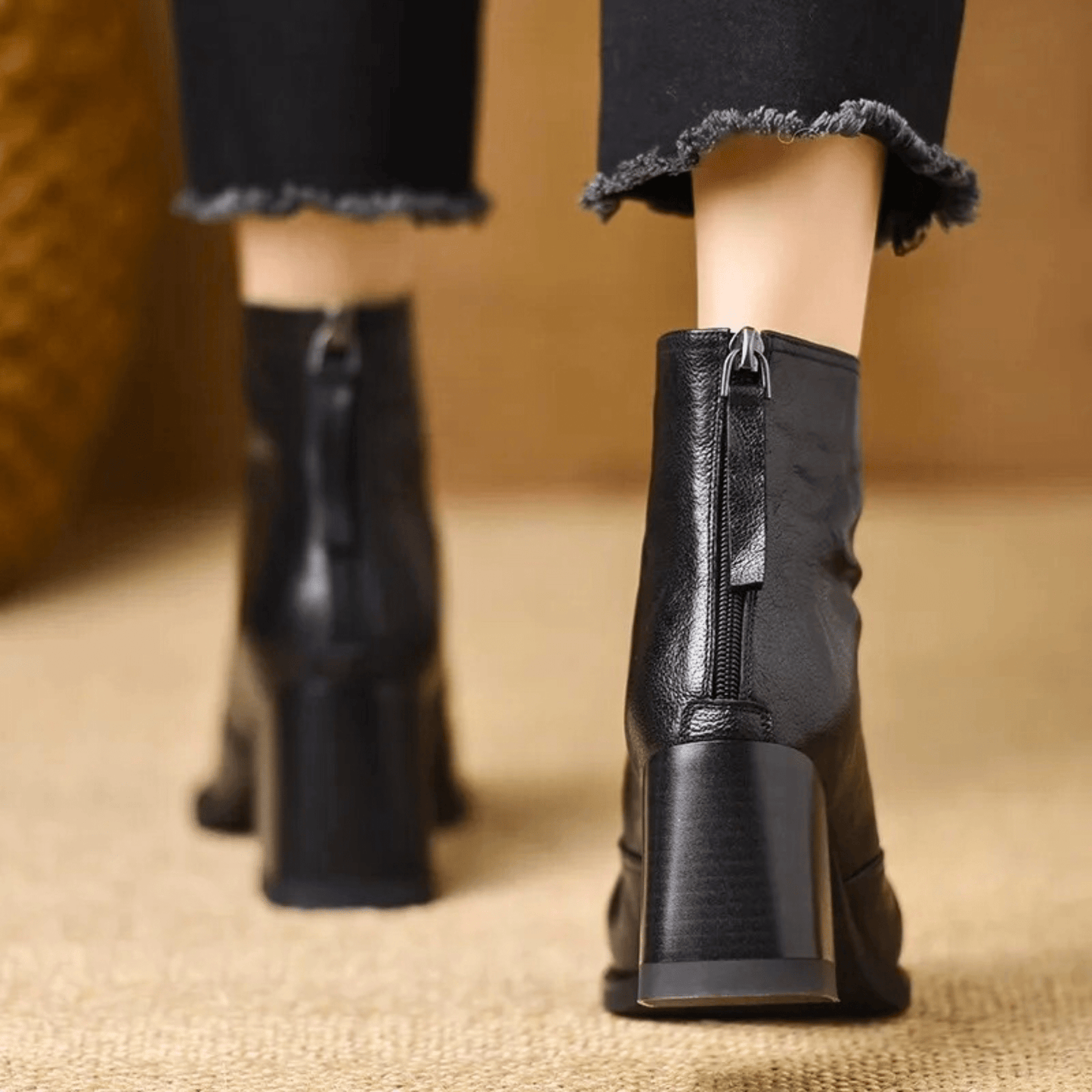 Zofia | Elegant Heeled Ankle Boots