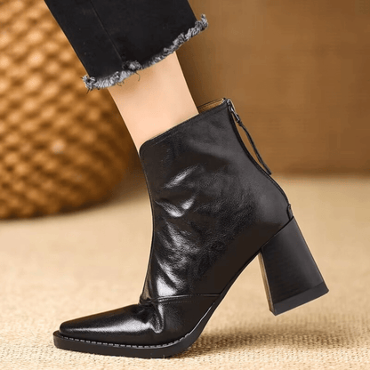 Zofia | Elegant Heeled Ankle Boots