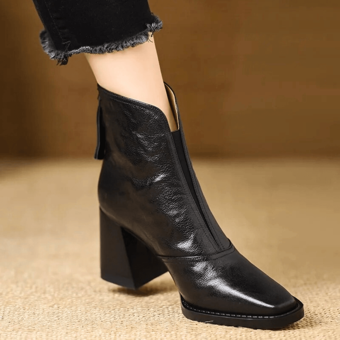 Zofia | Elegant Heeled Ankle Boots