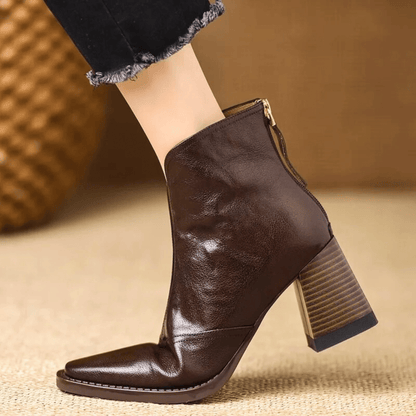 Zofia | Elegant Heeled Ankle Boots