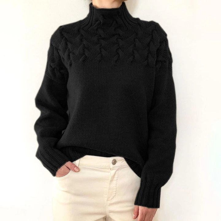 June | Elena | Warm Knitted Turtleneck